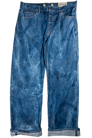 DEAN JEAN - OYSTR-WASH - 14oz - SIZE 38