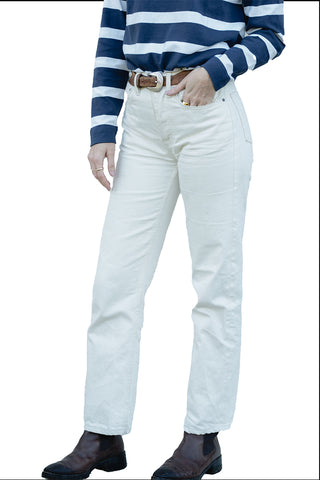 SELENE JEAN - NATURAL - 12oz Selvedge