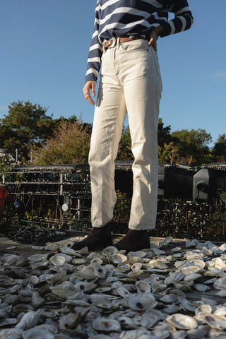 SELENE JEAN - NATURAL - 12oz Selvedge