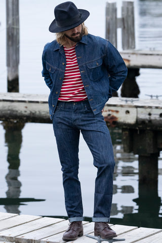 TERRY JEAN - FROST MOON - SELVEDGE - INDIGO