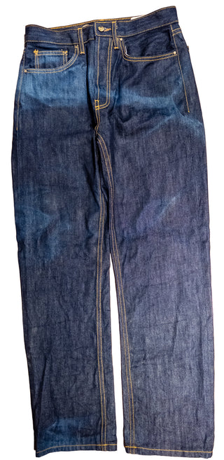 SELENE JEAN - HARVEST-MOON - OYSTR-WASH - DEEP INDIGO - SIZE 28