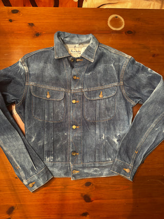 RYDER JACKET - DOUBLE-MOON - OYSTER-WASH - SMALL