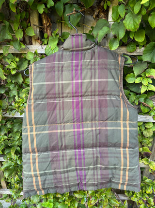 Vintage Ralph Lauren Reversible Plaid Puffer Vest