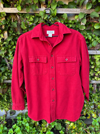 Vintage L.L. Bean Red Shirt