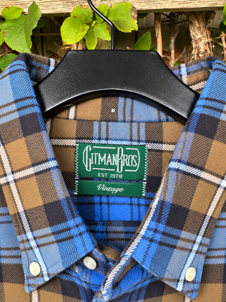 Vintage Gitman Bros Plaid Flannel Shirt