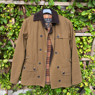 Vintage Women's Barbour Waxed Jacket US 6