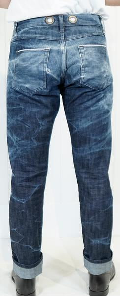 TERRY JEAN - FLOWER MOON - SEAWASHED SELVEDGE